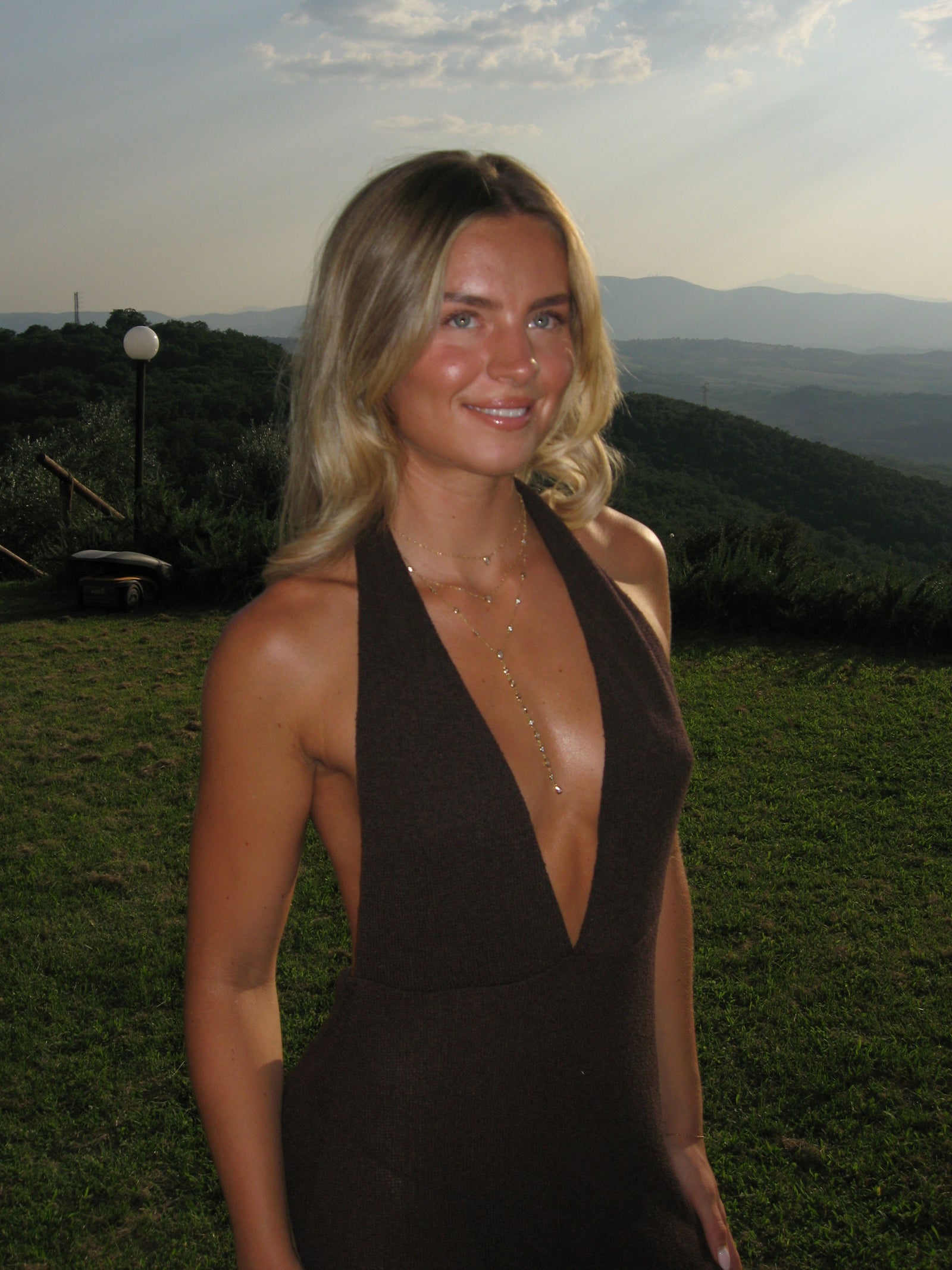 Eve Maxi Dress - Dark Brown